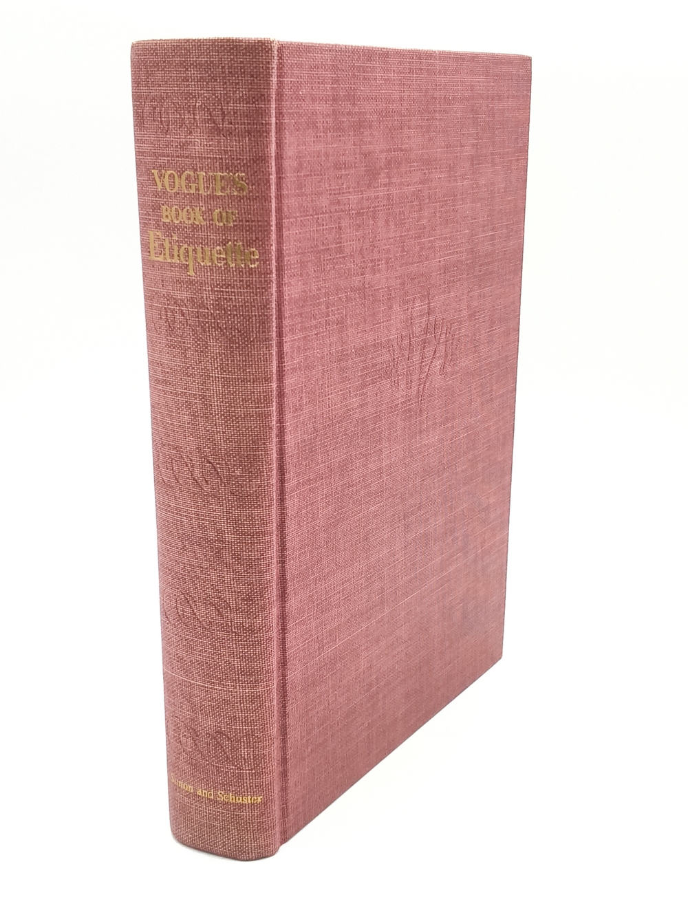 1948 Vogue's Book of Etiquette Hardcover Book - Millicent Fenwick